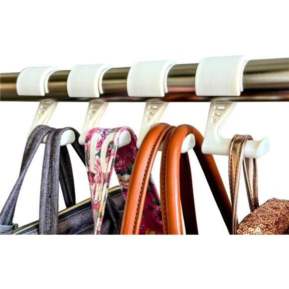 Closet organizer hooks purse hanger bag holder belt backpack hat storage hooks s - Picture 1 of 7